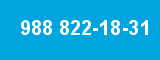 988 822-18-31 988 822-18-31